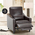 COLAMY Pushback Electric Recliner Chair, Premium Leather Upholstery by COLAMYINC