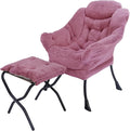 Lazy Chair with Folding Ottoman, Living Room Chairs, Accent Contemporary Lounge by Unknown