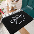 OLANLY Door Mat for Muddy Dog Paws 24x16, Ultra Absorbent Chenille Mud Doormat by OLANLY