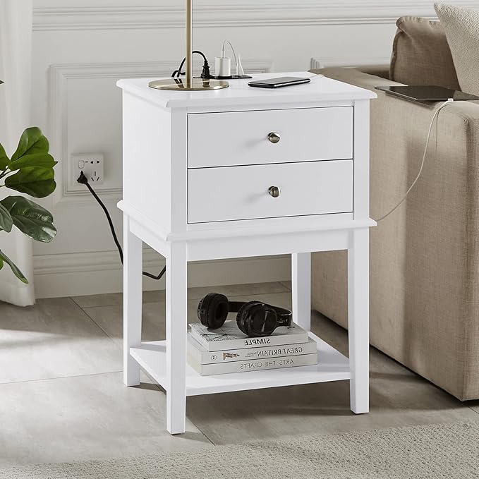 conifferism White Nightstand - Image 2