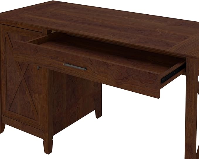Bush Furniture Key West Computer Desk Farmhouse PC Table - Image 4