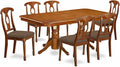 East West Furniture NANA7-SBR-C 7 Piece Dining Room Furniture Set Consist of a by EastWestFurniture