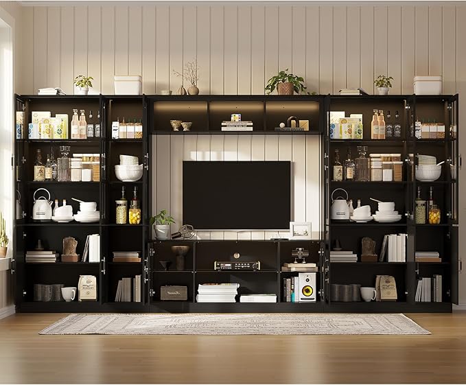 4-Piece Wall Unit TV Stand - Image 8