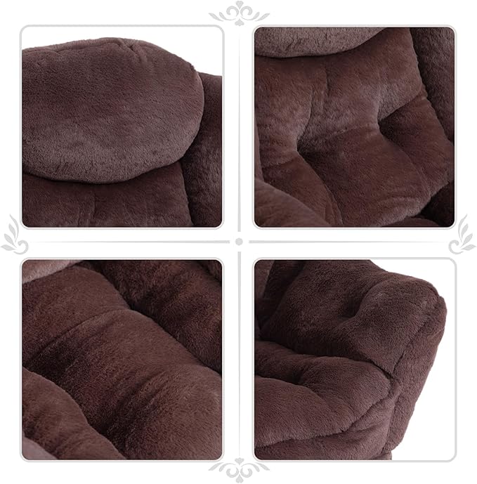 HollyHOME Fabric Lazy Chair - Image 5