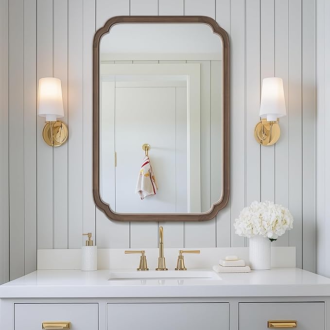 WallBeyond Wood Bathroom Mirror by WallBeyond