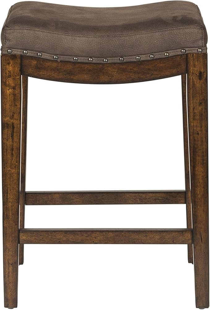 Liberty Furniture Industries Aspen Skies Uph Console Stool, W18 x D15 x H26 - Image 4