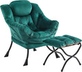 Lazy Chair and Ottoman, Large Accent Lounge Chair by Givjoy