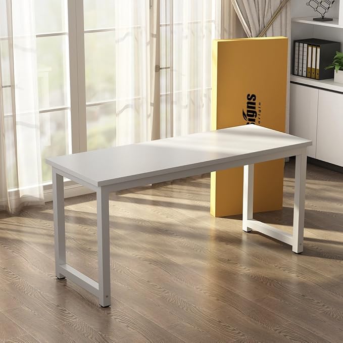 Tribesigns Computer Desk, 63 inch Large Office Desk Computer Table Study - Image 7