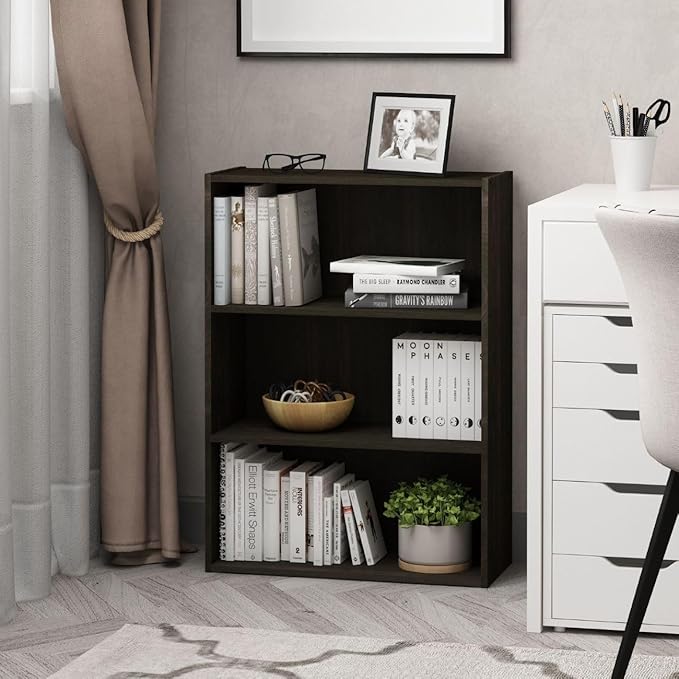 Furinno Pasir 3-Tier Open Shelf Bookcase - Image 2