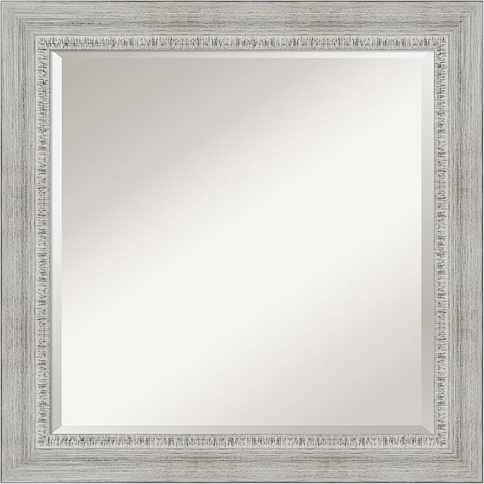 Amanti Art White Bathroom Mirror by AmantiArt