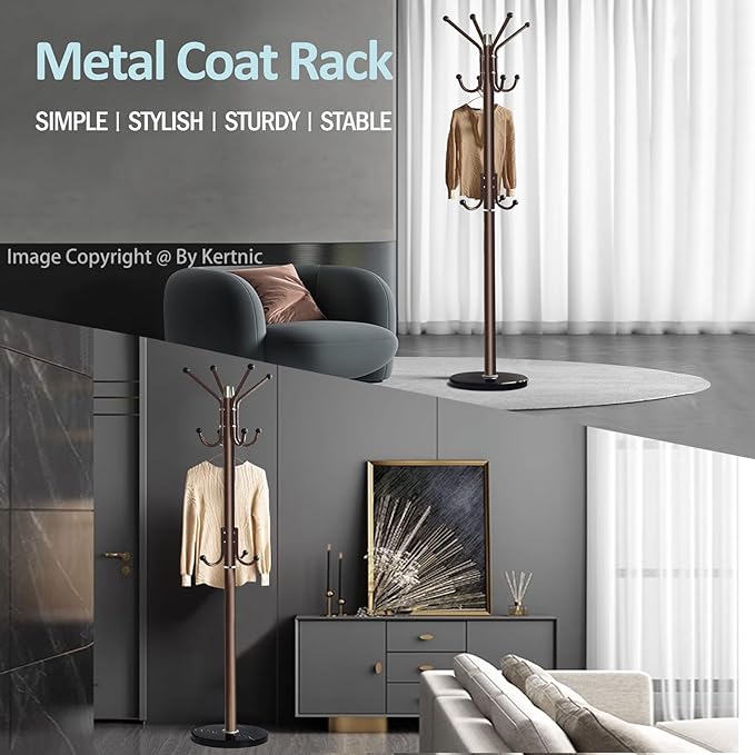 Kertnic Modern Coat Rack Freestanding - Image 4