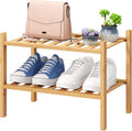 Small Shoe Rack, 2-Tier Shoe Rack by VIEWCARE