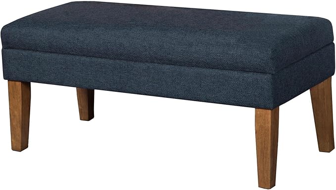 Homepop Home Decor | Upholstered Decorative Storage Ottoman Bench | Ottoman - Image 4
