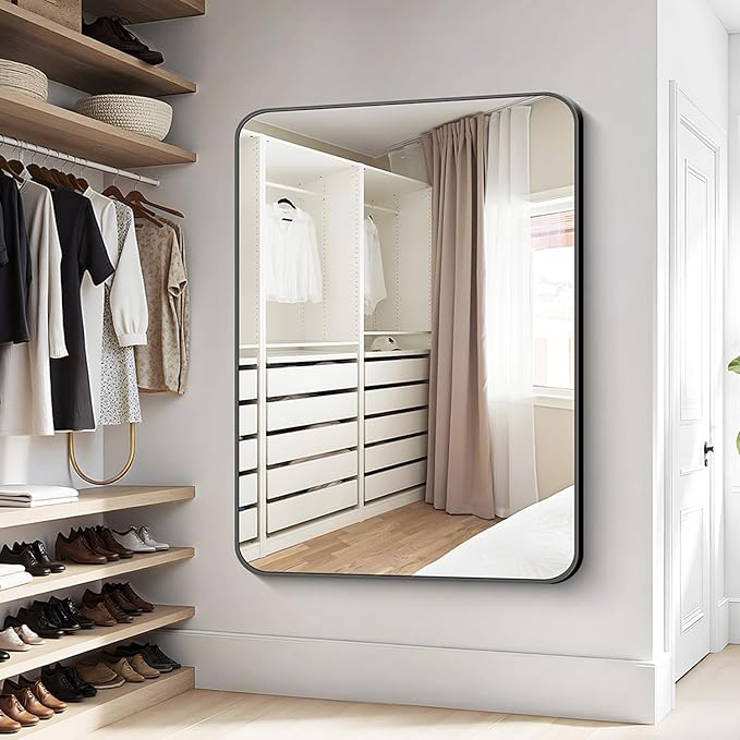 KOCUUY 40"x48" Large Rectangle Vanity Mirror, Modern Design of Upgraded - Image 8