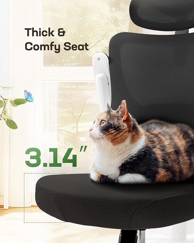 Marsail Ergonomic Office Chair: Office Computer Desk Chair - Image 6
