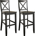 Crosley Furniture X-Back Wood Bar Stools Set of 2 by CrosleyFurniture