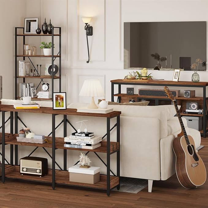 BON AUGURE Rustic Console Table - Image 8
