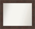Amanti Art White Bathroom Mirror by AmantiArt