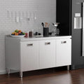 ZZV 59 inch Stainless Steel Prep Table by ZZV