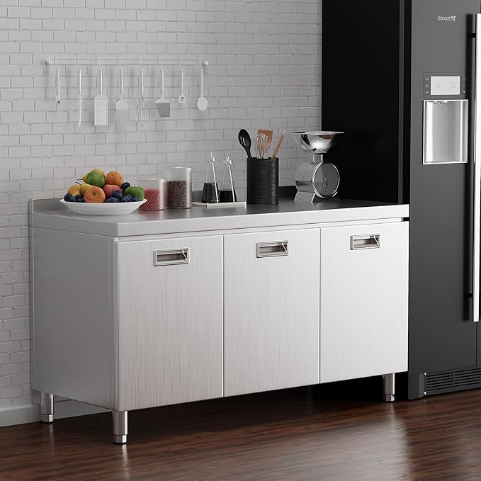 ZZV 59 inch Stainless Steel Prep Table by ZZV