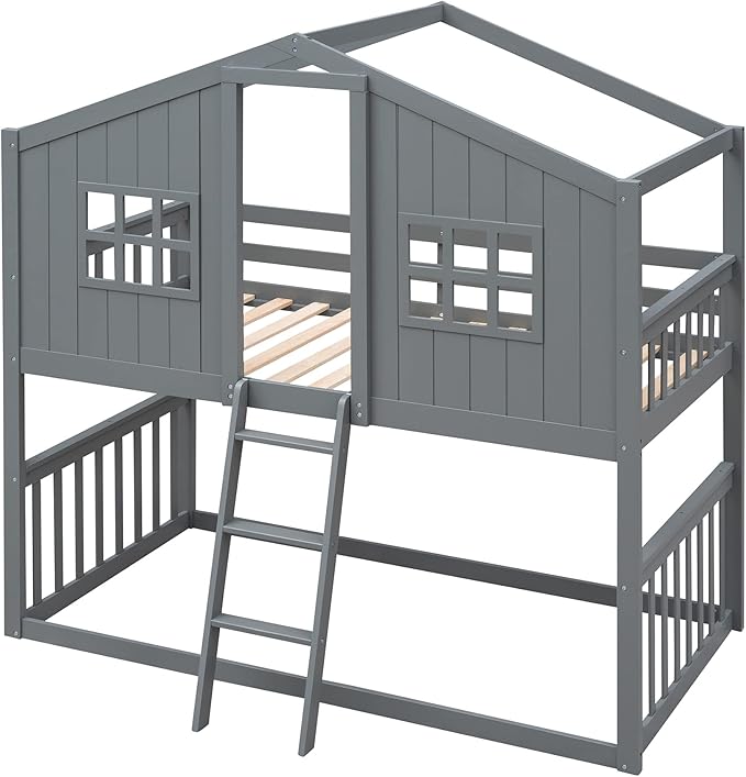 Ball & Cast Twin Over Twin Size House Bunk - Image 8