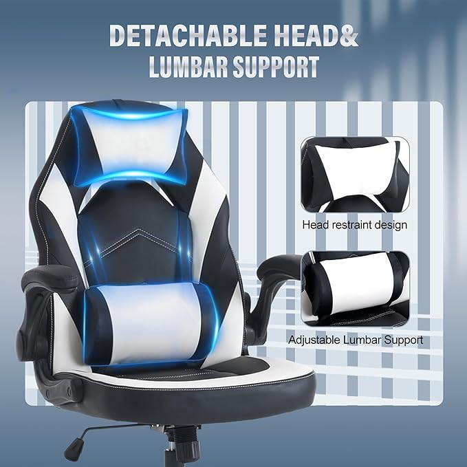 OLIXIS Computer Gaming Desk Chair - Image 5