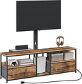 TV Stand with Mount for up to 75", Entertainment Center with Switch-Controlled by MAHANCRIS