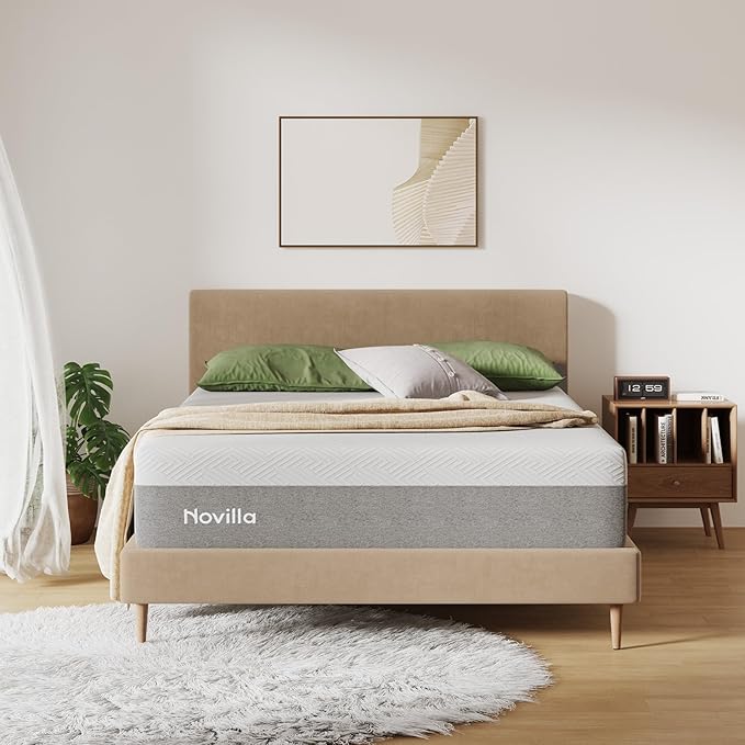 Novilla Full Mattress, 12 Inch Gel Memory Foam Full Size Mattress by Novilla