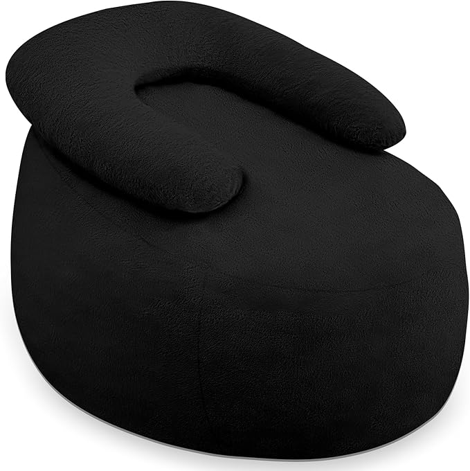HABUTWAY Bean Bag Chair with U-Shaped Pillow - Image 6