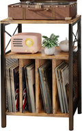 3-Tier Record Player Stand, Vinyl Record Storage Turntables by Homeiju