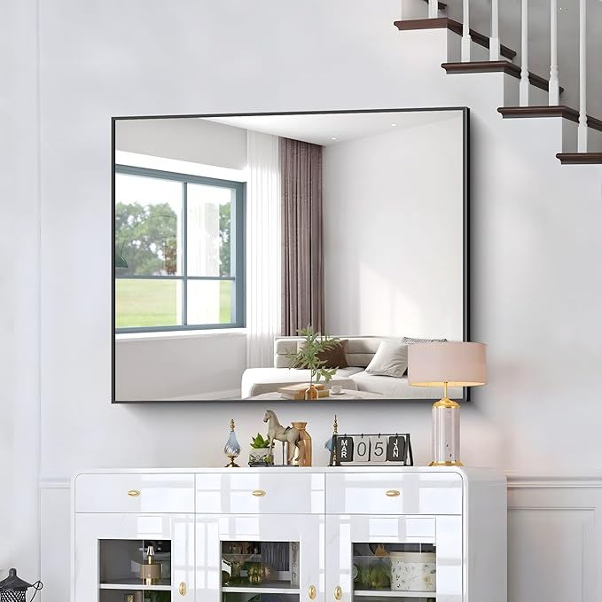 BONEWEI Bathroom Mirror, 40x48 inch Bathroom Mirrors - Image 8