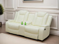 Loveseat Recliner Sofa, Reclining Loveseat Leather Couch by FONTOI