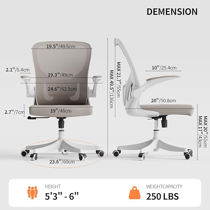 Monhey Office Chair Ergonomic Desk Chair - Image 2
