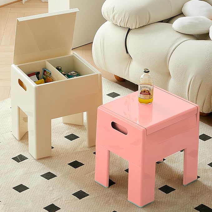 Nightstand Bedside with Storage Space, Dorm and Small Spaces, Easy Assembly - Image 4