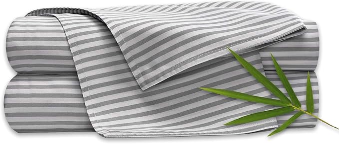 Pure Bamboo Split King Sheets, Genuine 100% Organic Viscose Derived from Bamboo by PureBamboo