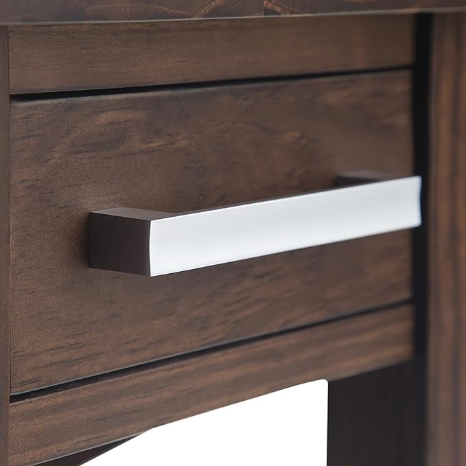 SIMPLIHOME Kitchener SOLID WOOD 14 inch Wide Rectangle Contemporary Narrow Side - Image 6