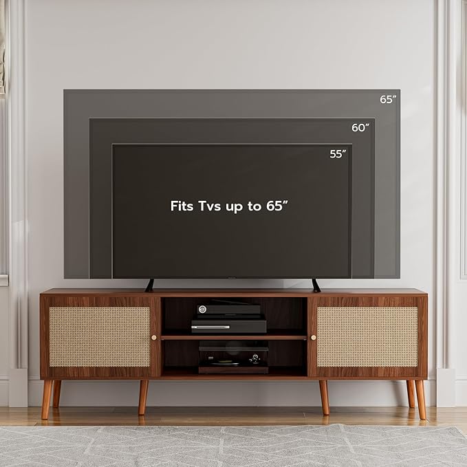 TV Stand for TVs up to 65'', Entertainment Center - Image 3