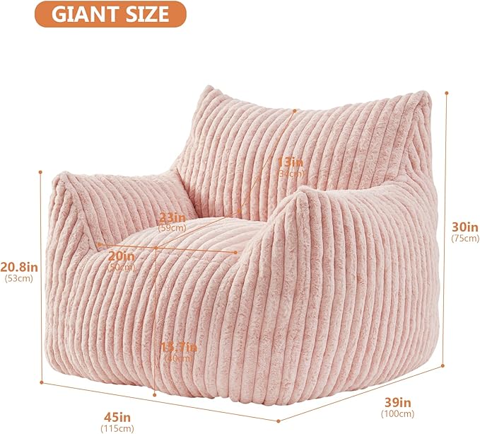 Giant Bean Bag Chairs for Adults - Image 2