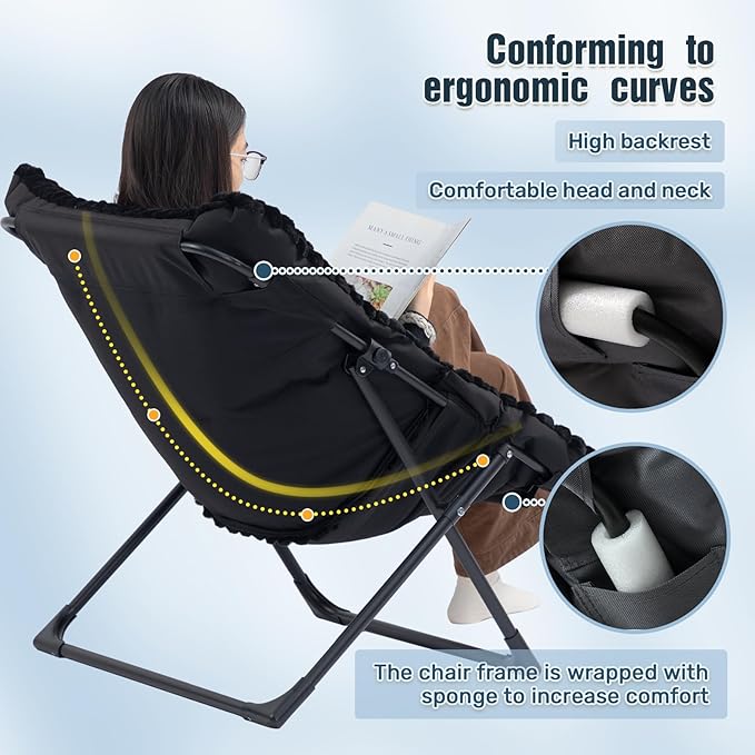 HollyHOME X-Large Saucer Chair - Image 6