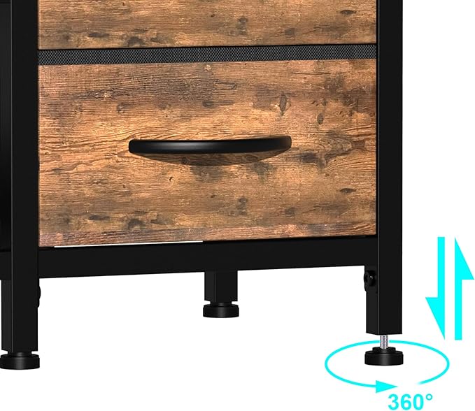 EXOTICA 3-Tier Shoe Storage Bench Industrial Entryway Shoe Rack - Image 5