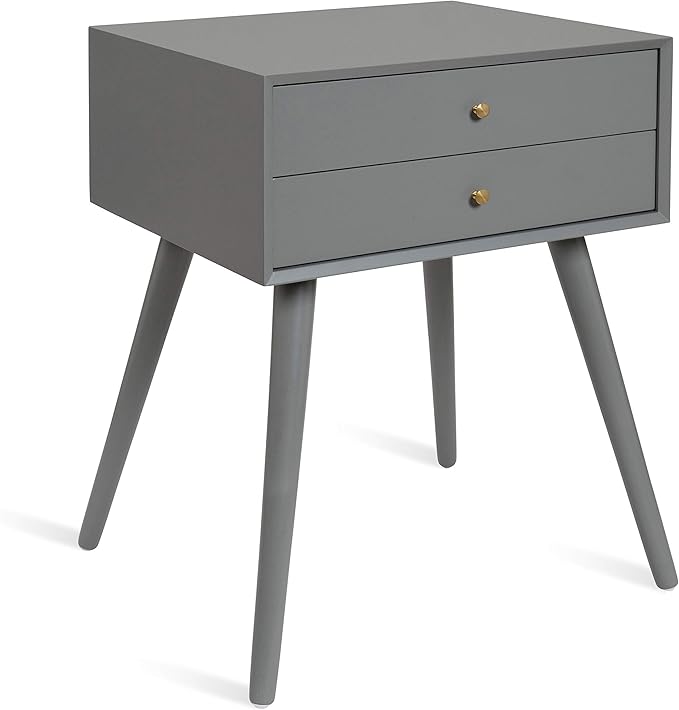 Kate and Laurel Finco Midcentury Modern Style Side Table by KateandLaurel