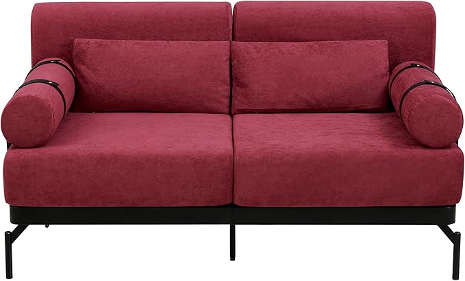 Modern Loveseat Sofa 59" Sofa Couch 2-Seater Sofa - Image 5