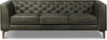 POLY & BARK Essex Leather Couch by POLYBARK