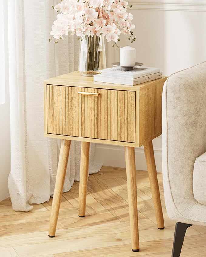 Night Stand, Oak Nightstand - Image 8