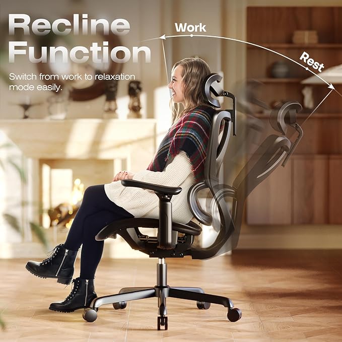 ELABEST T11 Ergonomic Office Chair, High Back Desk Chairs - Image 8