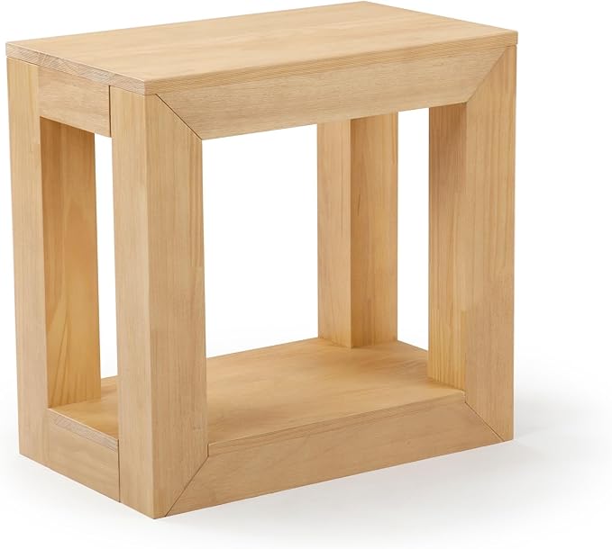 Plank+Beam Modern Rectangular Side Table - Image 4