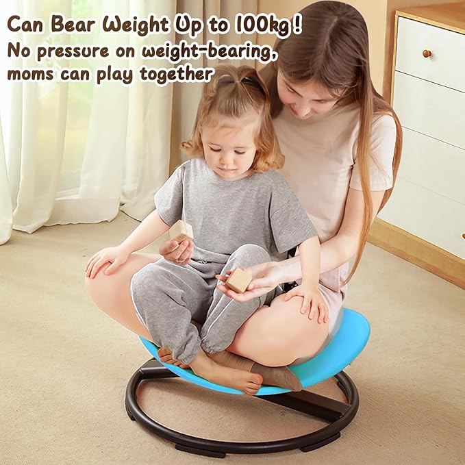 Kids Sensory Spinning Chair for Autism Ages 3+, Sit and Spin Swivel Chair for - Image 6