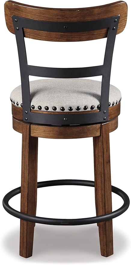 Signature Design by Ashley Valebeck Rustic Farmhouse 24.5” Counter Height - Image 5
