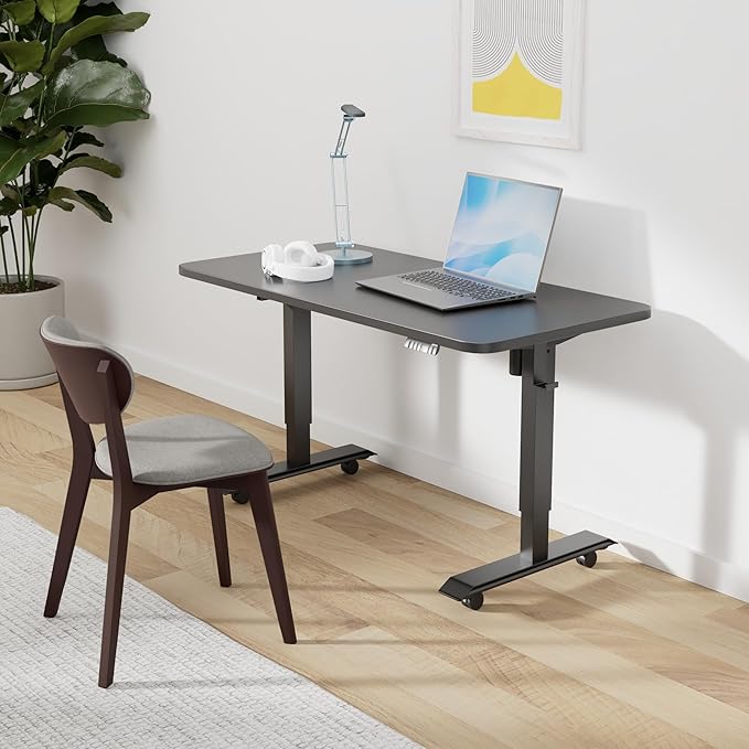 Monomi Electric Height Adjustable Standing Desk, 48x24 Inches, Ergonomic Home - Image 2