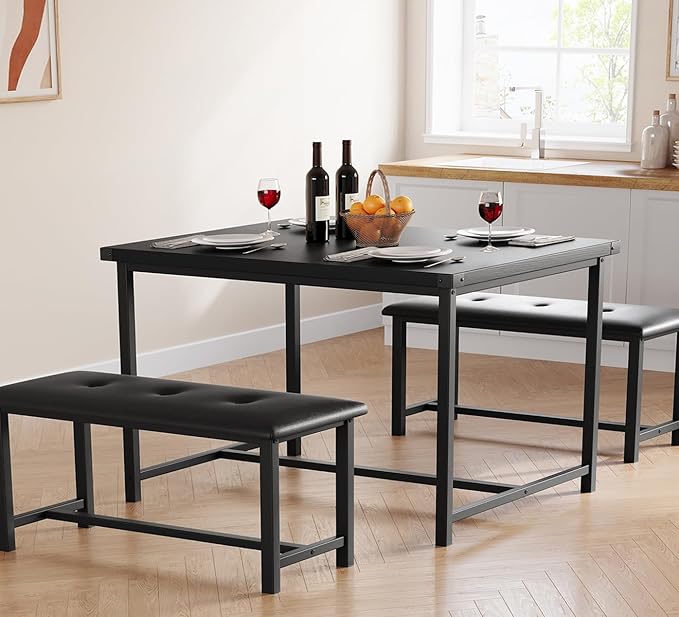 Dining Table Set for 4, Kitchen Table - Image 3